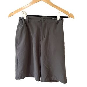 Slazenger Gray Flat Front Shorts Tailored Design